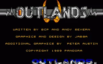 Outlands_Disk1 screen shot title