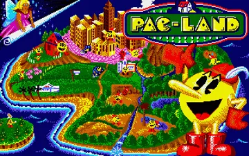 Pac-Land screen shot title