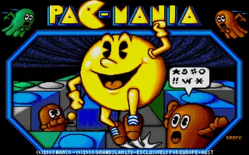 Pac-Mania screen shot title