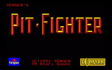 Pit-Fighter_Disk1 screen shot title