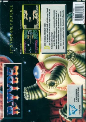 R-Type box cover back