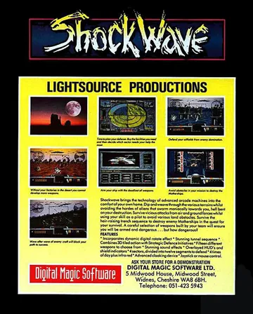 ShockWave box cover back