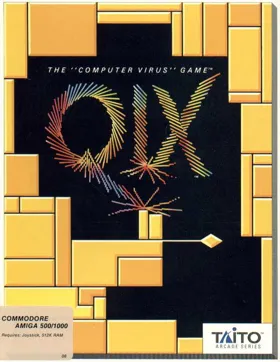 Qix box cover front