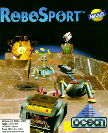 RoboSport_Disk2 box cover front