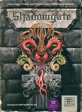 Shadowgate box cover front