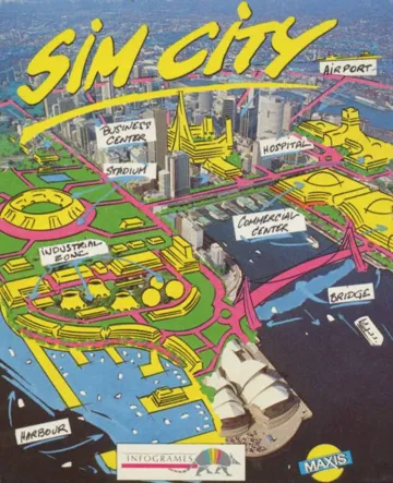 SimCity box cover front