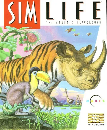 SimLife_Disk1 box cover front