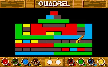 Quadrel screen shot game playing