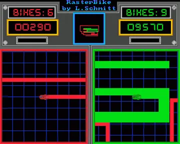 RasterBike screen shot game playing