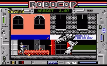 Robocop screen shot game playing