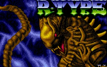 R-Type screen shot title