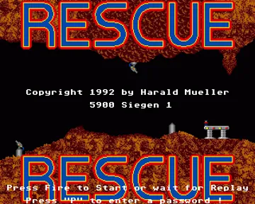 Rescue screen shot title