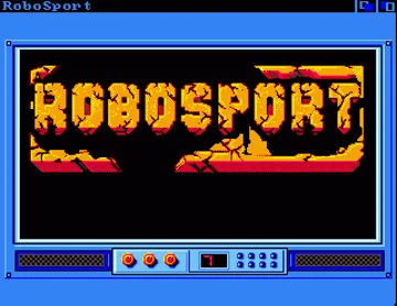 RoboSport_Disk1 screen shot title