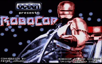 Robocop screen shot title