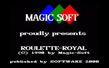 Roulette-Royal screen shot title