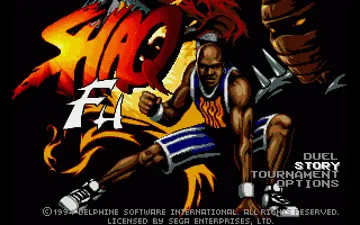 Shaq-Fu_Disk1 screen shot title