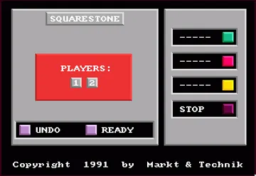 Squarestone screen shot title