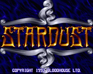 Stardust_Disk1 screen shot title