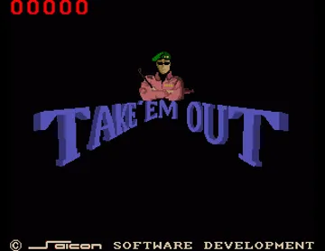 Take-em-Out screen shot title