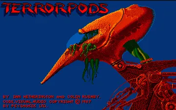 Terrorpods screen shot title