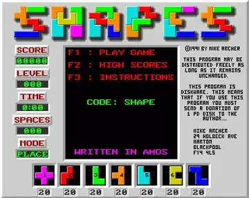 Shapes-Amiga