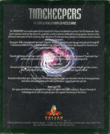 Timekeepers_Disk2 box cover back