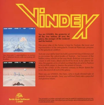 Vindex box cover back