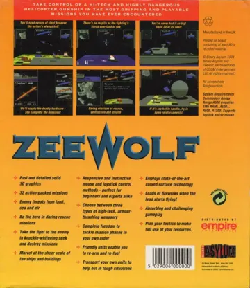 Zeewolf box cover back