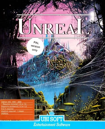 Unreal_Disk1 box cover front