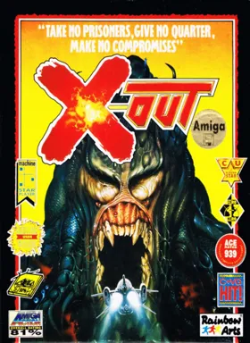 X-Out_DiskA box cover front