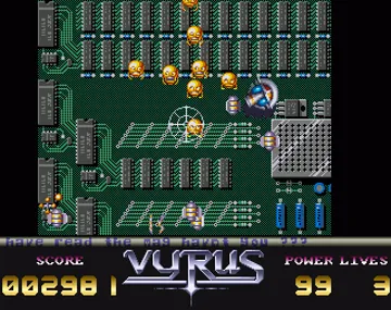 Vyrus screen shot game playing