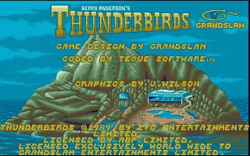 Thunderbirds_Disk2 screen shot title