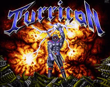 Turrican screen shot title