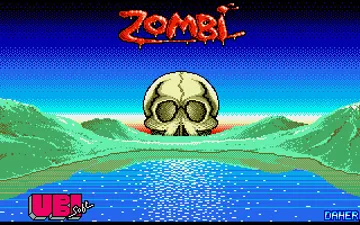 Zombi screen shot title