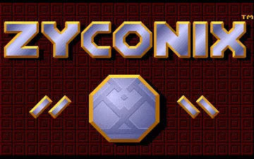 Zyconix screen shot title