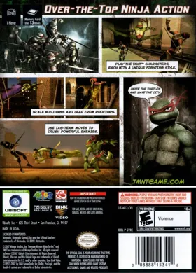 TMNT box cover back