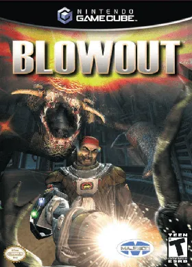 Blowout box cover front