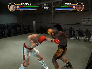 Rocky screen shot game playing