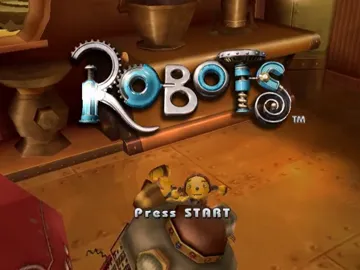 Robots screen shot title