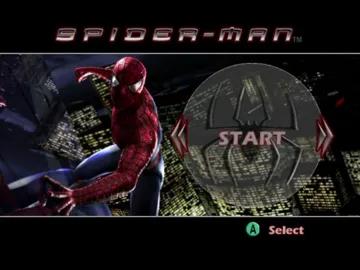 Spider-Man screen shot title